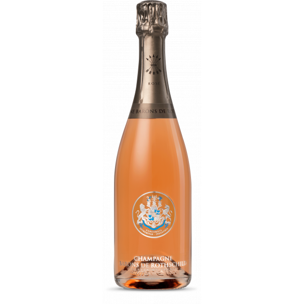 Bouteille de champagne Barons Rothschild Rosé