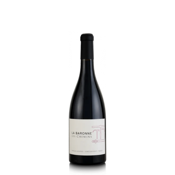Les Chemins, AOP Corbières, 2021, Château La Baronne, vin bio casher